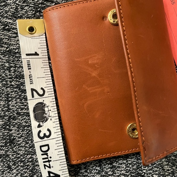 Foldable leather keychain case. Very sleek - Picture 6 of 8